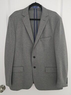 Apt. 9 Men's Heather Gray Two-Button Sport Coat